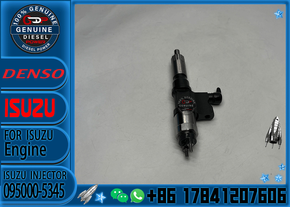 Fuel Injector 095000-5345 8-97602485-7 8-97602485-4 8-97602485-0 095000-5344 For Engine 4HK1/6HK1