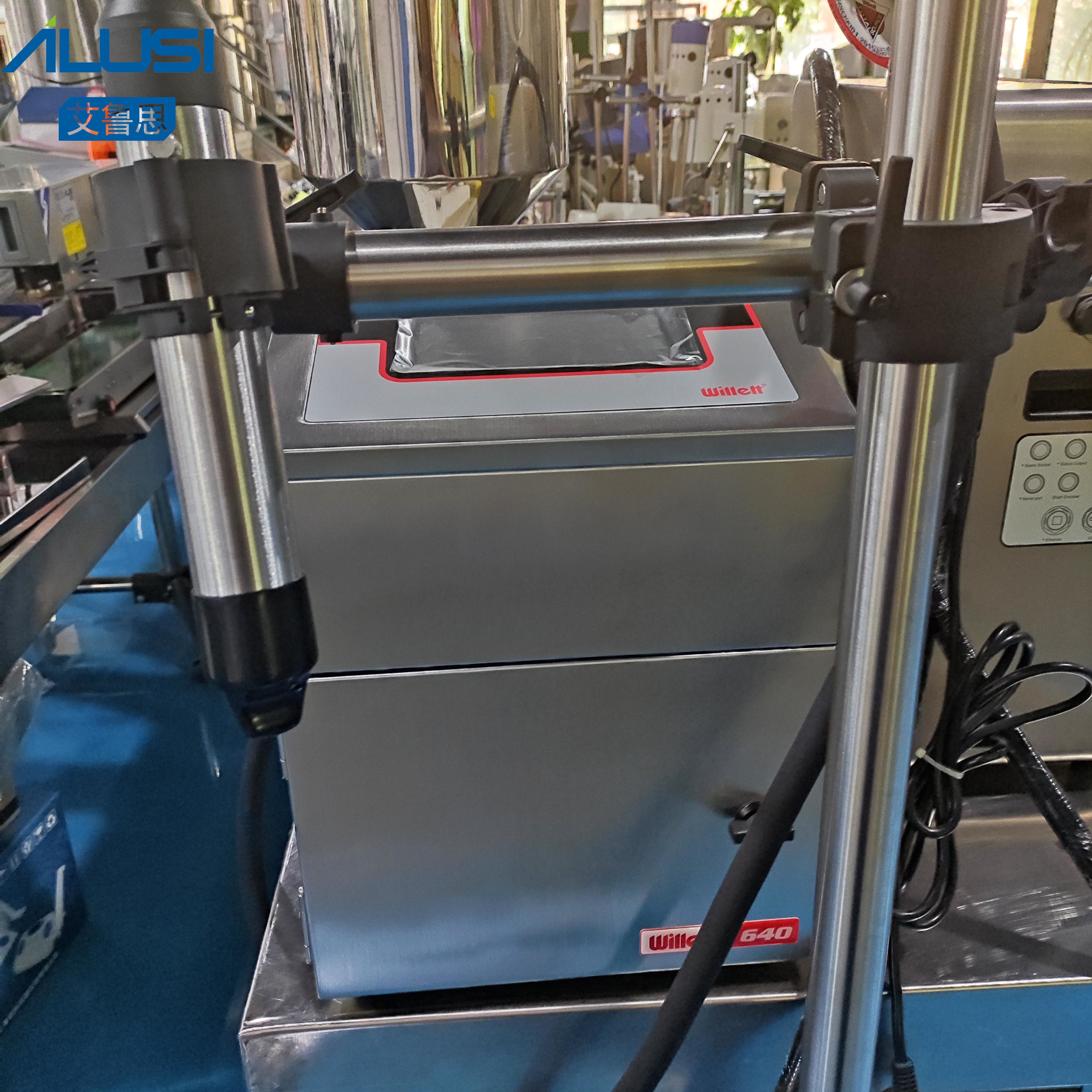 Original Willett 640 Cij Expiry Date Code Batch Printing Machine For Bottle Plastic Bag