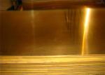 0.01mm~200mm Metal Brass Sheet Polished Surface For Decoration 1/2H CuZn40