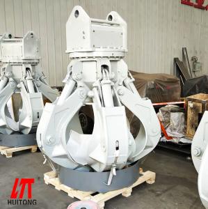 Wholesale Excavator Non Rotating Orange Peel Grab In Ports Gravels from china suppliers