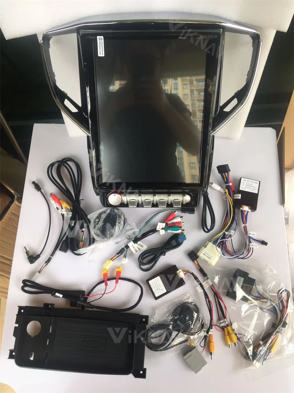 12.1 Inch Carplay Aftermarket Radio GBL Maserati Head Unit 2014 2015 2016 IPS DVR WiFi Carplay