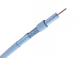 China Tri - Shield 20 AWG RG59 Coaxial Cable with Non-Plenum CM CMR CMP Rated PVC on sale