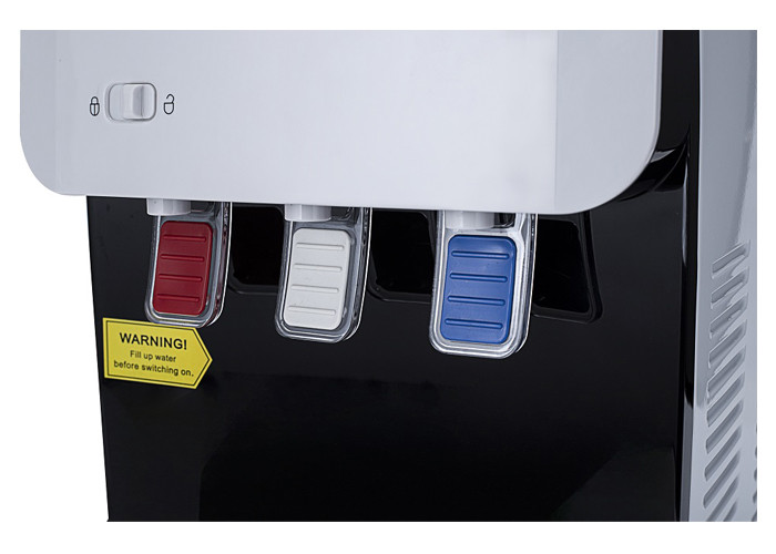 Desktop 3 Tap Water Cooler Dispenser Customized Voltage Bottled Type For 3 / 5 Gallons Water Dispenser