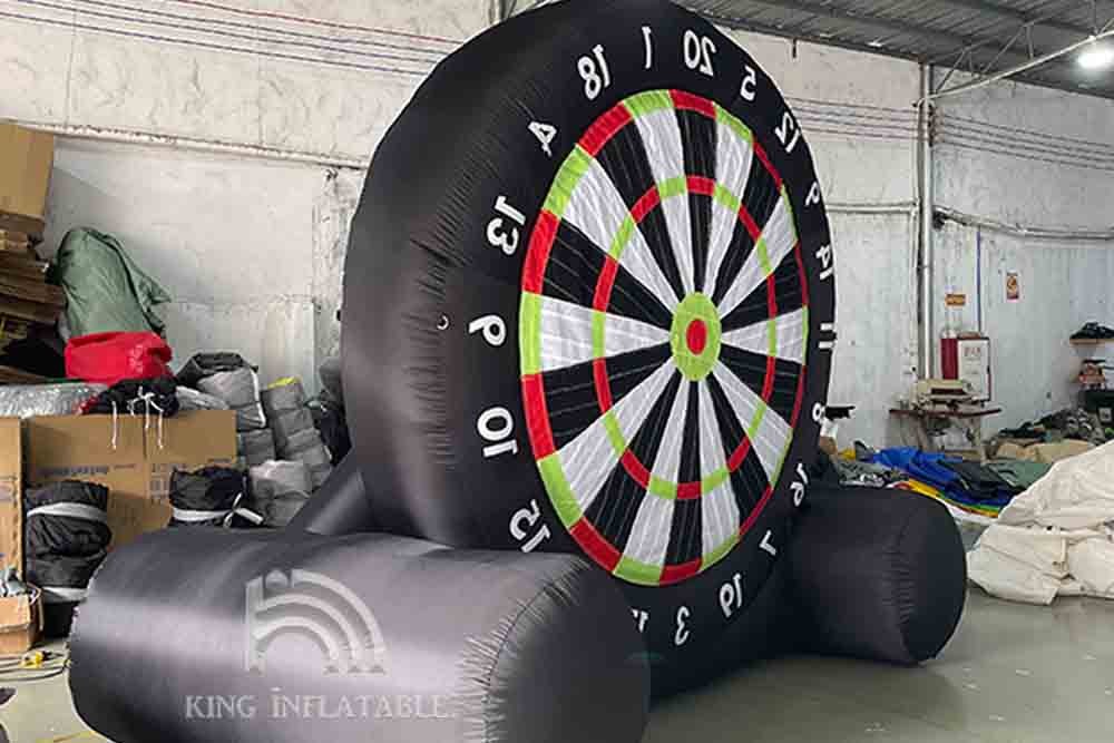 13*13 Ft Huge Inflatable Soccer Darts Entertainment Giant Inflatables Football Dart Game