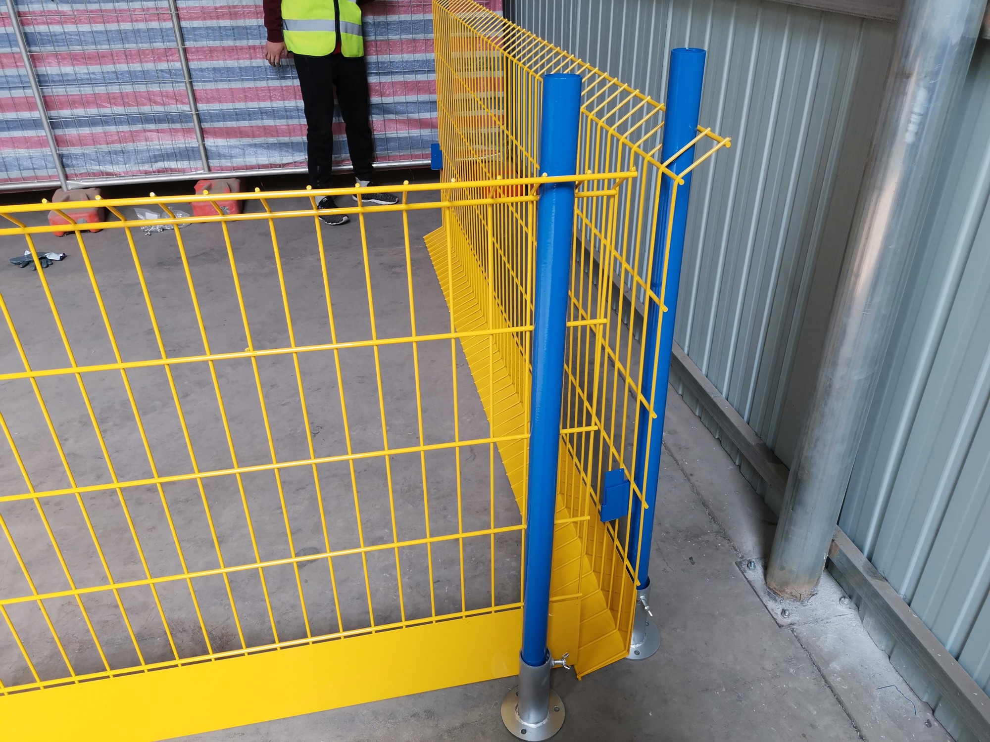 CE 1.3m Temporary Edge Protection Barriers Ensure Safety