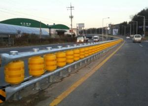 Wholesale Well Designed Safety Roller Barrier Foam Roller Fence With Energy Absorption Function from china suppliers