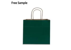 Wholesale Recycled CMYK Eco Paper Packaging bag 15*8*21cm ISO9001 from china suppliers