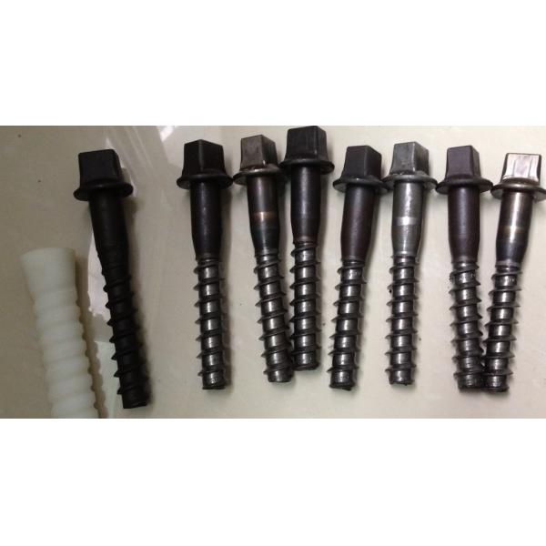 High Tensile Railway Coach Screws HDG Plain Oiled Surface Material Q235 Grade 4.6