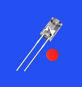 Wholesale 5mm 1.0Hz 1/2 Duty Cycle Red Color 620nm 600-1200mcd 90deg Capacitor Zener Integrated Flangeless Concave LED from china suppliers