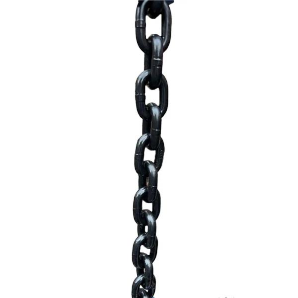 G80 3.2mm*9mm Iron Chain For Heavy Duty Load Standard And Calibrated