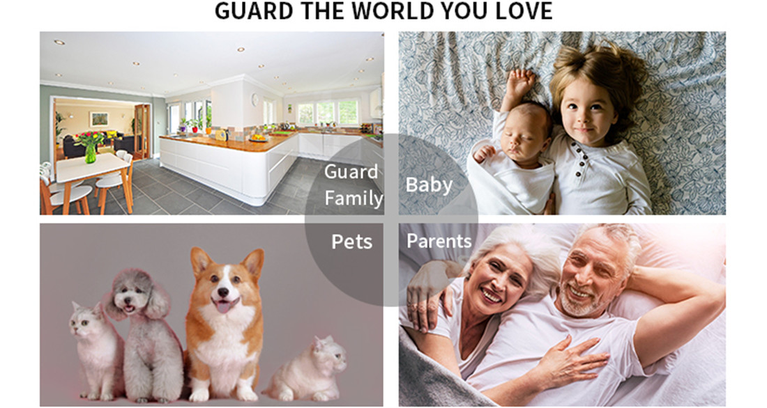 2MP Wireless Indoor Smart Wi-Fi PTZ Camera(US-IW02)