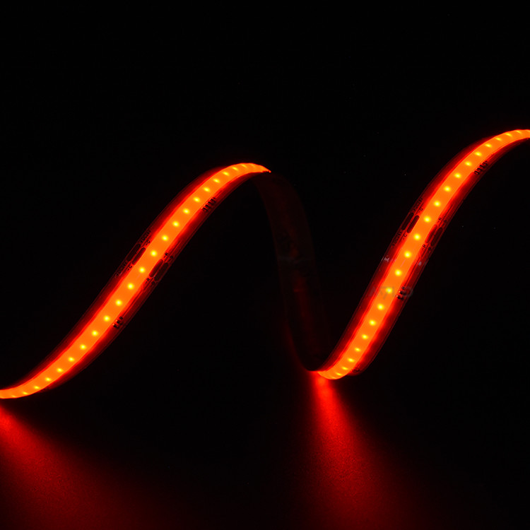 RGB COB LED Strip 24V 630 LEDs/M Soft Flexible COB Tape For Lighting Project