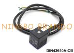 DIN 43650 From A IP67 Solenoid Valve Connectors with Molded Cable