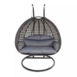 Width 52inch Depth 38inch Rattan Hanging Egg Chair For Adult