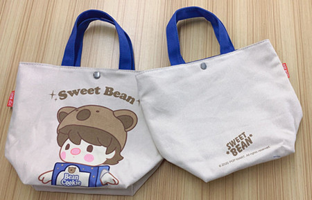 Custom Cotton Canvas Tote Bags Reusable 10oz Foldable Shopping Bag 100% Cotton