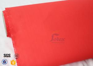 Wholesale Heat Resistant Flame Proof Acrylic Coated Fiberglass Fire Blanket 490g Red from china suppliers