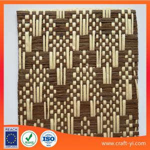 Wholesale woven paper mesh fabrics natural straw woving cloth textile supplier and manufactor from china suppliers