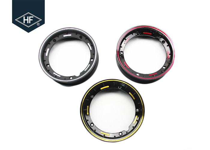 Piaggio Vespa Motorcycle Wheel Parts , Black Motorcycle Wheel Rims For PX125 PX150