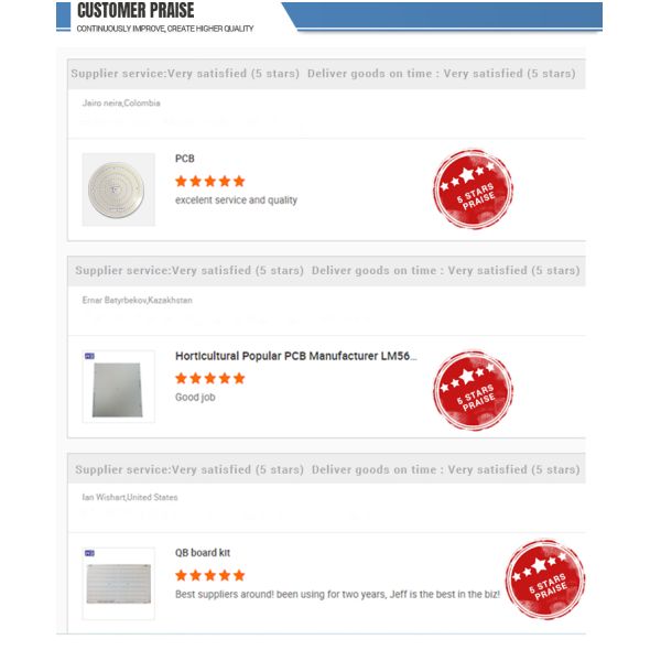 Aluminum LED PCB for 200W Street Light with 3-Year Warranty and 1000*1200MM Size