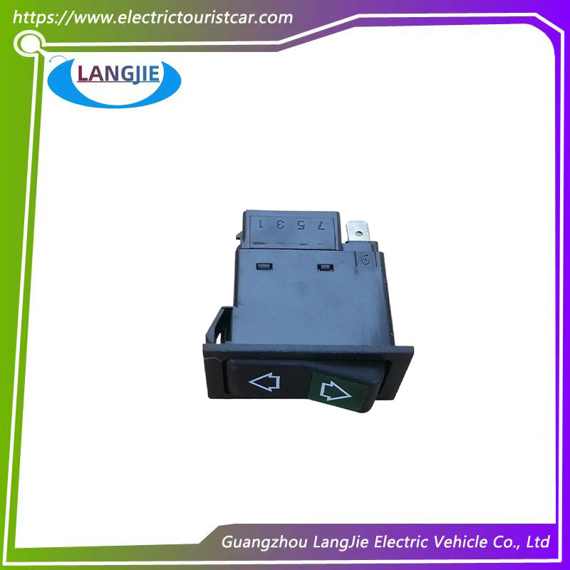 Black Material 8-Pin Forward / Backward Switch LVTONG Golf Cart Parts