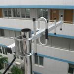 Aluminum Alloy Silver Outdoor 8dBi Yagi Antenna 824mhz to 900mhz Mobile