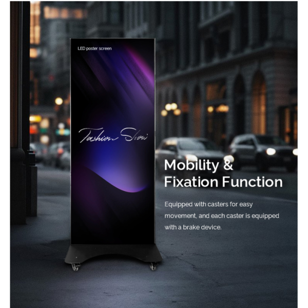 Professional Customized Remote Control Indoor LED Advertising Panel Digital Display Screen