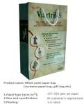 Factory Wholesale Custom Printed Shopping Christmas Gift Recycled Brown Kraft