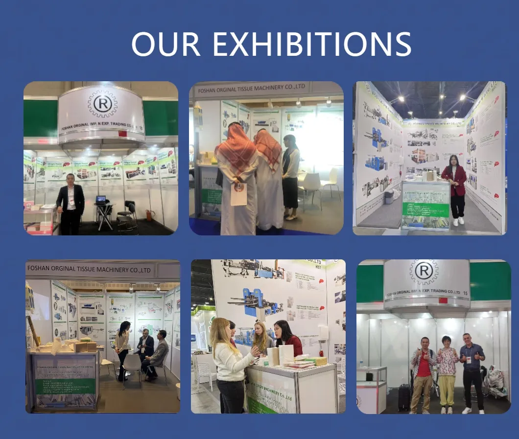 Facial Tissue Small Machine Box Package With Steel To Steel Embossing Unit