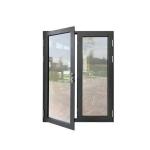 Modern Tempered Glass Aluminum Casement Window For Apartment Office
