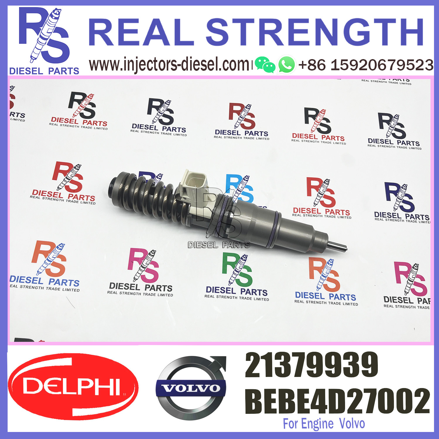 MD13 V-O-L-V Penta Diesel Injectors 3801369 BEBE4D18002 BEBE4D27002 3847790 21379939