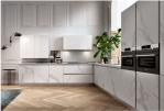 White Shaker Cabinets American PVC Door Solid Wood Kitchen Cabinets