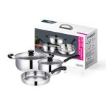 Hot Selling Cookware Set 5 PCS Stainless Steel Cookware Cook Pot Cooking Pot Set