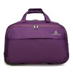 Mens Womens General Nylon Duffel Bag Trolley With Wheels