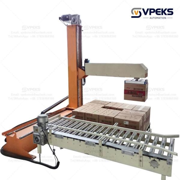 Case Pallet Stacker Machine 600 Bags/Hour Automatic