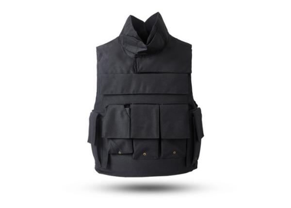 Police Body Armor Tactical Bulletproof Vest Stand Collar Style Ballistic