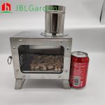 Outdoor Patio Heater Wood Pellet Firepit Cold Rolled Steel Freestanding