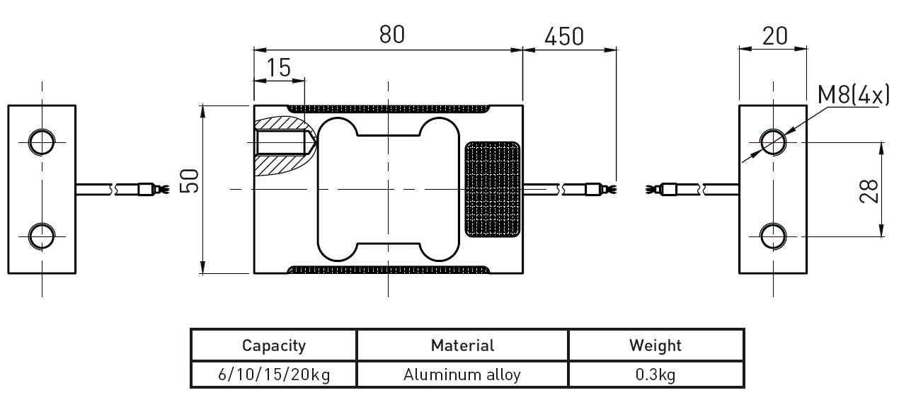 Electronic Scale Single Point Load Cell