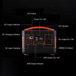 Portable Power Portable Charging Station For Phones Outdoor Lifepo4