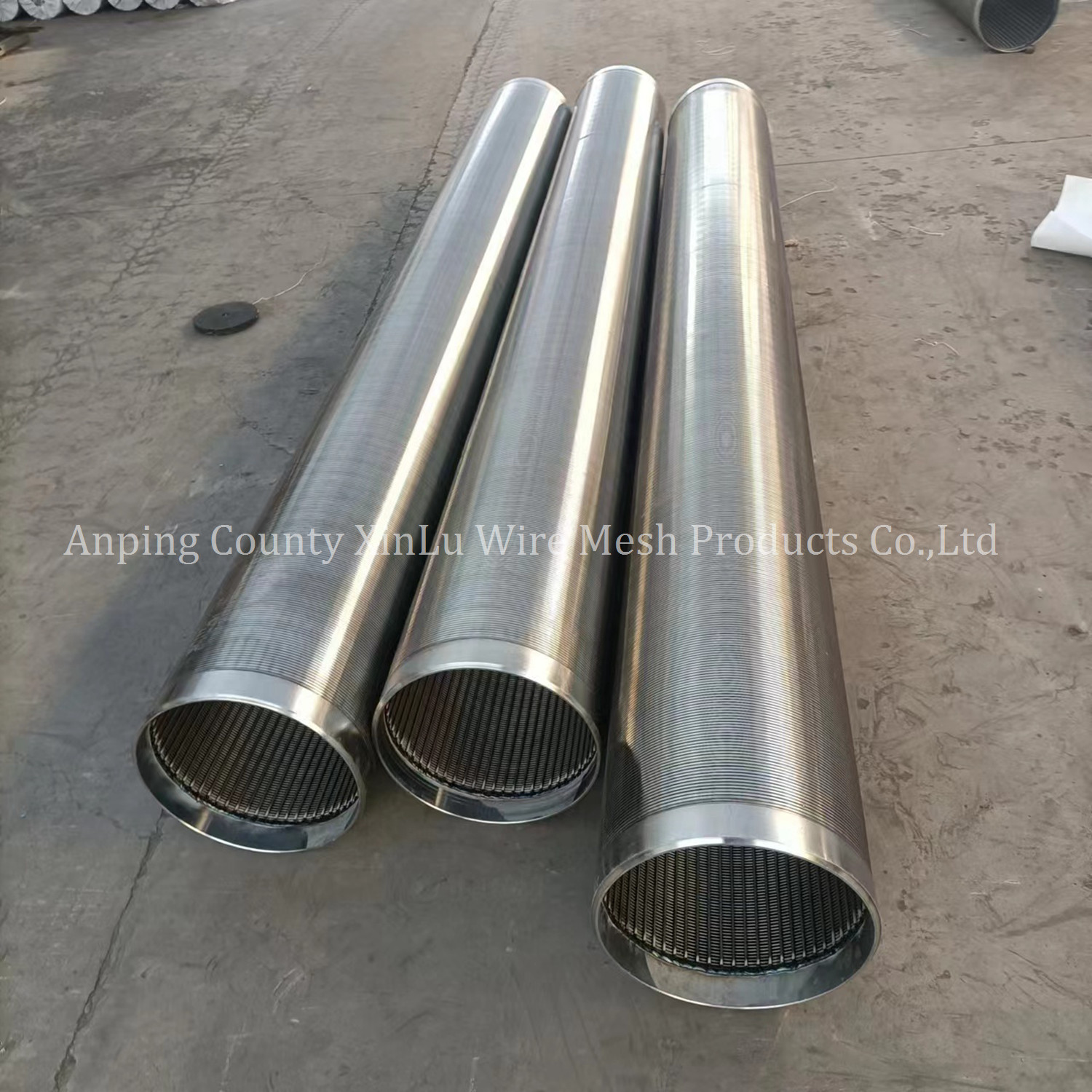273mm 10-3/4" Water Well Screen Pipe With Wedge Wire Wrapped Continuous Slot
