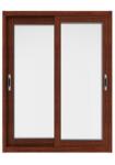 TOPSURE Tinted 900mm Aluminum Horizontal Sliding Windows