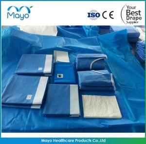 Wholesale Sterile Medical Universal Surgical Drape Pack With Surgical Gown from china suppliers