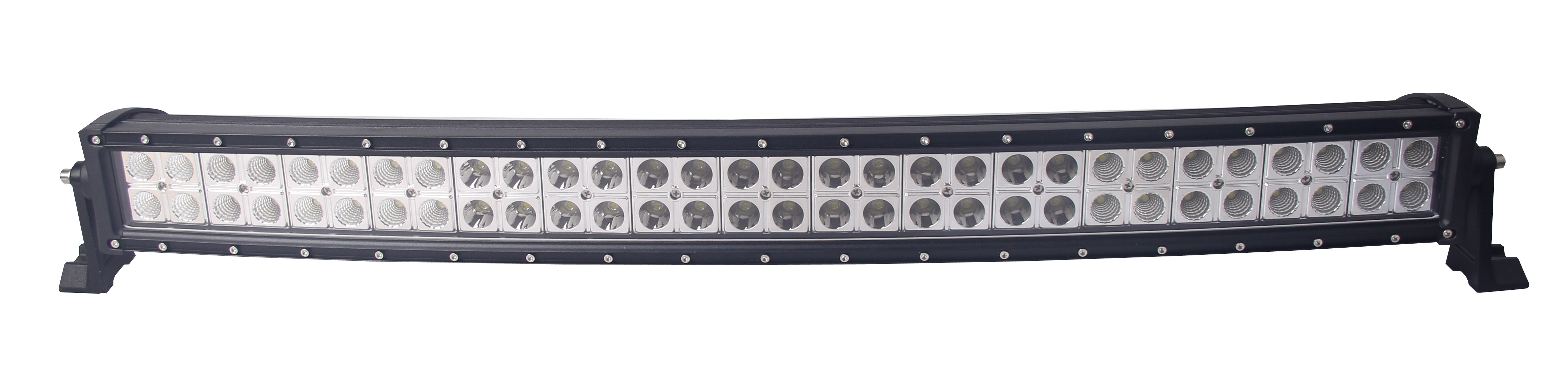 High lumens 180W Double Row Curved Light Bar with 3W*60 LEDS Epistar Bulbs Car Light Bar for off-road vehicle