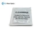 Pre Saturated Fiber Optic Cleaning Wipes Lint - Free Fabric Material Flammabilit