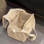 COTTON NET BAG STORAGE BAG FRUIT AND VEGETABLE MERCHANT SUPER SHOPPING BAG TOTE