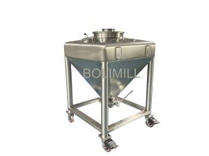 Wholesale Corn Flour Powder Storage Container Powder Silos Complies For Vacuum Conveyor from china suppliers