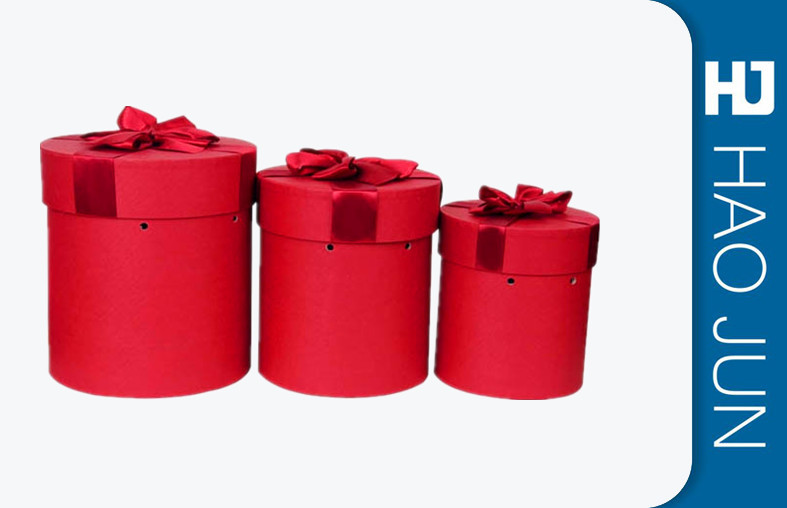 Full Color Printed Round Cardboard Tube Crafts Paper Eco Friendly , Hot - Stamping Printing