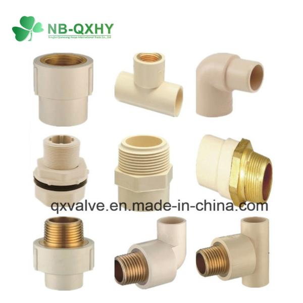 CPVC ASTM2846 Standard Pipe Fittings for Water Pipe Connection Pn16 Pressure