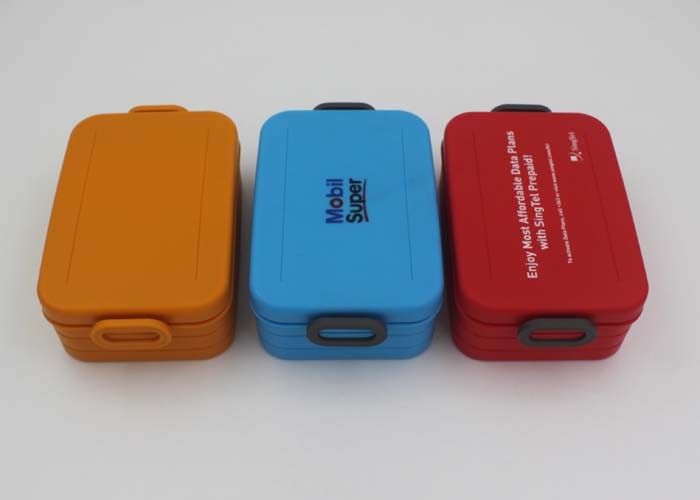 Environmentally Friendly 2 Compartment Lunch Box / Lunch Storage Containers