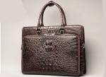 Crocodile leather men's handbag fashion new one-shoulder slant across business