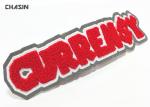 Felt Material Letter Combination Chenille Varsity Letter Patches Red , Blue